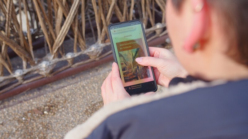 Die WebApp zur Smart Circular Bridge in Ulm