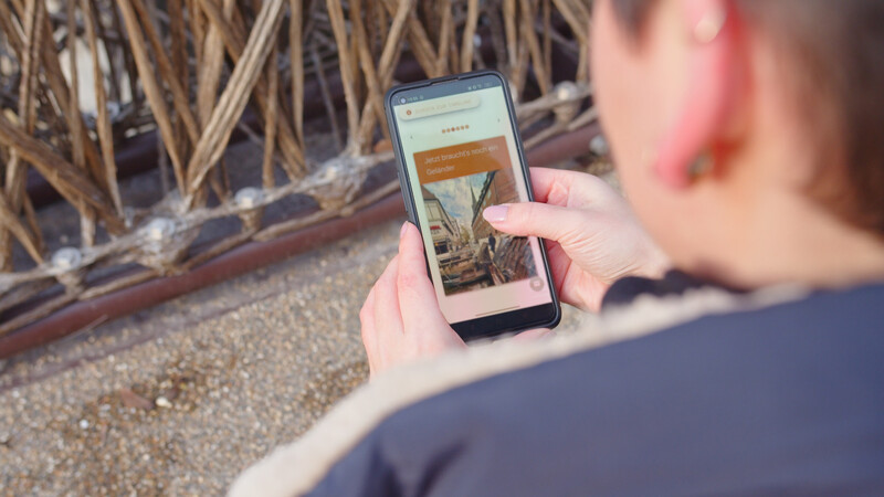 Die WebApp zur Smart Circular Bridge in Ulm
