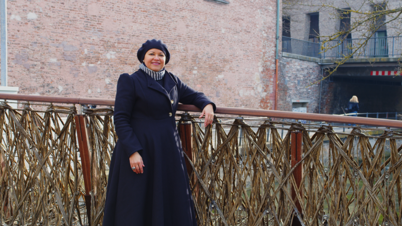 Die Architektin der Smart Circular Bridge Hanaa Dahy