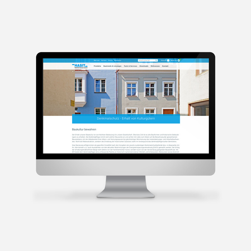 Geballtes Fach-Wissen rund um das Thema Putzfassaden reichert die Homepage von HASIT an.