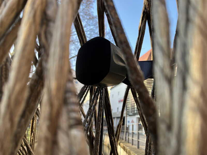 Speakers for sound art at the Smart Circular Bridge in Ulm