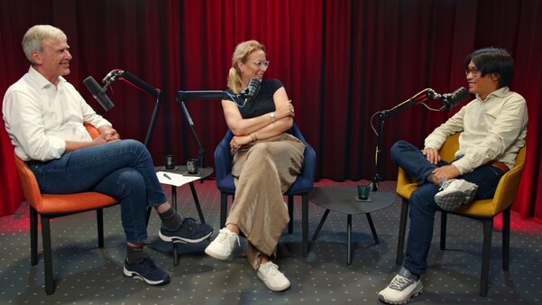 Podcast-Aufnahme im Proesler Studio